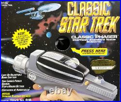 Phaser Original Star Trek Classic Series Playmates MI Near Mint Box 1994 WORKING