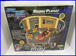 Playmates Star Trek The Next Generation Enterprise Bridge Playset New SEALED