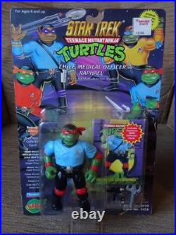 Playmates Teenage Mutant Ninja Turtles TMNT Star Trek Raphael 1994 sealed
