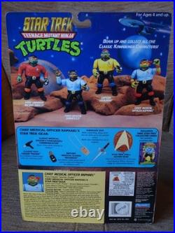 Playmates Teenage Mutant Ninja Turtles TMNT Star Trek Raphael 1994 sealed