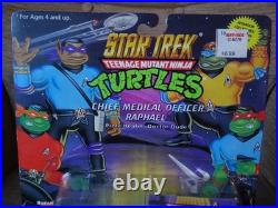 Playmates Teenage Mutant Ninja Turtles TMNT Star Trek Raphael 1994 sealed