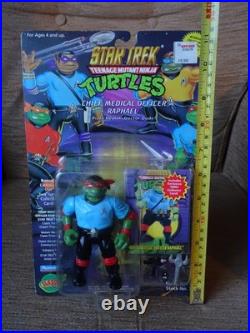 Playmates Teenage Mutant Ninja Turtles TMNT Star Trek Raphael 1994 sealed