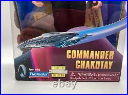 Prototype Star Trek COMMANDER CHAKOTAY Tribbles Toy Figure FEP SAMPLE NUMBER #0