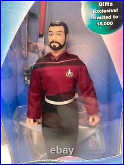 Prototype Star Trek COMMANDER WILLIAM RIKER Toy Figure FEP SAMPLE NUMBER #0