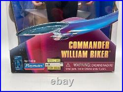 Prototype Star Trek COMMANDER WILLIAM RIKER Toy Figure FEP SAMPLE NUMBER #0