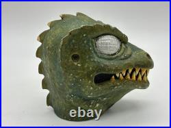 Prototype Star Trek GORN Painted Hardcopy Head For 12 Figure Playmates 1997