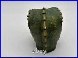 Prototype Star Trek GORN Painted Hardcopy Head For 12 Figure Playmates 1997