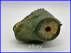 Prototype Star Trek GORN Painted Hardcopy Head For 12 Figure Playmates 1997