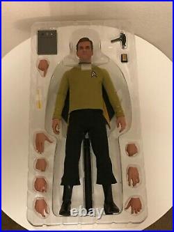 QMX Star Trek Captain James T Kirk 1/6 Scale Figure- Reissue with original outer