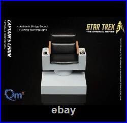 QMX Star Trek Original Series Enterprise Captain Kirk Chair 16 Sixth Scale