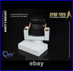 QMX Star Trek Original Series Enterprise Captain Kirk Chair 16 Sixth Scale