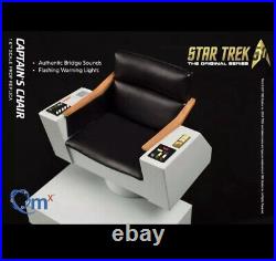 QMX Star Trek Original Series Enterprise Captain Kirk Chair 16 Sixth Scale