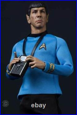 QMx Star Trek The Original Series TOS Spock 1/6 Figure NEW in Box with Shipper