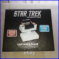 Qmx Star Trek Original Series 16 Scale Captain's Chair FX Replica