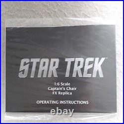 Qmx Star Trek Original Series 16 Scale Captain's Chair FX Replica