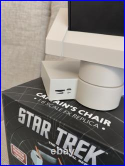 Qmx Star Trek Original Series Captains Chair 16 Scale FX Replica Master Seriies Qmx Star Trek Original Series Captains Chair 16 Scale FX Replica Master Seriies