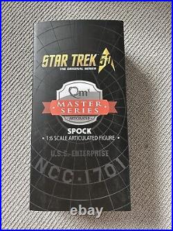 Qmx star trek 1/6 Master Series Spock The Original Series 50