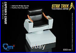Quantum Mechanix Star Trek The Original Series Captain's Chair 1/6 Scale FX Rep