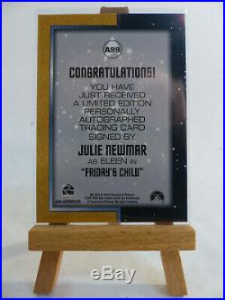 Quotable Star Trek Original Series autograph card A99 Julie Newmar as Eleen