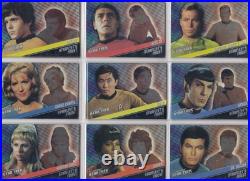 Quotable Star Trek The Original Series Ultra Rare Starfleet's Finest Set F1 F9