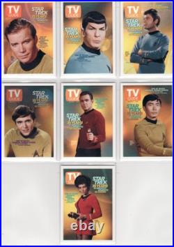 Quotable Star Trek The Original Series Ultra Rare TV Guide Covers Set TV1 TV7