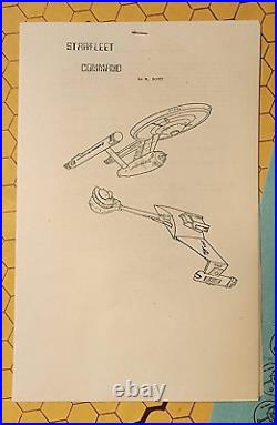 RARE 1973'STARFLEET COMMAND BOARD GAME' 1 of 100 ORIG SETS EX GREG JEIN #14