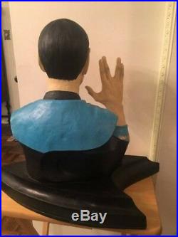 RARE Star Trek Commander Spock Bust Sculpture #327/7500 Illusive Originals 1998