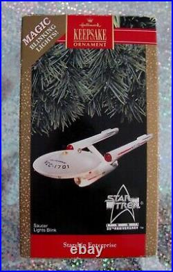 RARE Star Trek Enterprise Triple 3 AUTOGRAPH SIGNED Shatner Nimoy Kelley OOAK