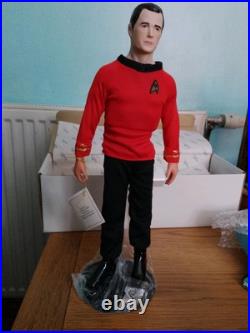RJ Ernest Hamilton Star Trek 14 Figure Of Both Scotty And Pavel Chekov. Mint