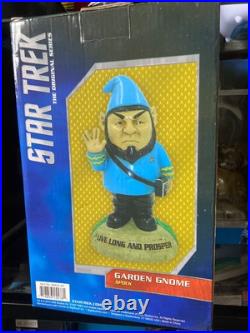 Rare 2 Star Trek Gnomes Spock & Captain Kirk fighting Gorn both new in box Rare 2 Star Trek Gnomes Spock & Captain Kirk fighting Gorn both new in box