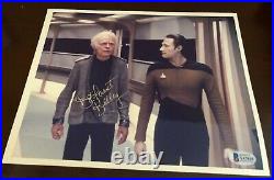 Rare AUTHENTIC DeForest Kelley Signed Autographed Seldom Seen Photo Beckett BAS