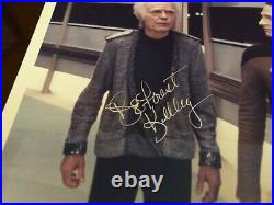 Rare AUTHENTIC DeForest Kelley Signed Autographed Seldom Seen Photo Beckett BAS