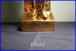 Rare And Vintage 1979 Original Star Trek Mr. Spock Gold Grenadier Decanter