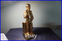 Rare And Vintage 1979 Original Star Trek Mr. Spock Gold Grenadier Decanter