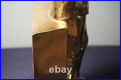 Rare And Vintage 1979 Original Star Trek Mr. Spock Gold Grenadier Decanter