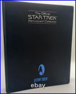 Rare Complete Original Star Trek Series Official Mercury Card Collection + Album