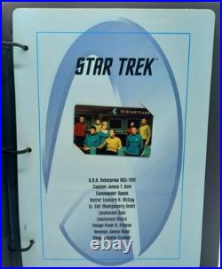 Rare Complete Original Star Trek Series Official Mercury Card Collection + Album