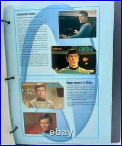 Rare Complete Original Star Trek Series Official Mercury Card Collection + Album