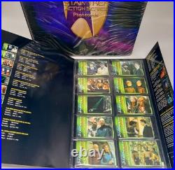 Rare Complete Star Trek Movie TV Series Official Phone Card Collections + Albums