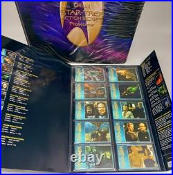 Rare Complete Star Trek Movie TV Series Official Phone Card Collections + Albums