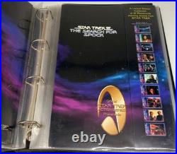 Rare Complete Star Trek Movie TV Series Official Phone Card Collections + Albums
