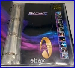 Rare Complete Star Trek Movie TV Series Official Phone Card Collections + Albums