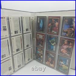 Rare Complete Star Trek + The Next Generation 160 Card Collection Set + Album