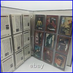 Rare Complete Star Trek + The Next Generation 160 Card Collection Set + Album
