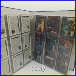Rare Complete Star Trek + The Next Generation 160 Card Collection Set + Album