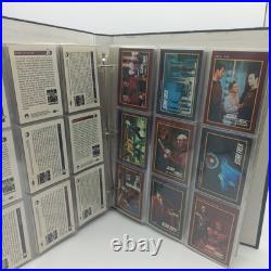 Rare Complete Star Trek + The Next Generation 160 Card Collection Set + Album
