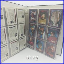 Rare Complete Star Trek + The Next Generation 160 Card Collection Set + Album