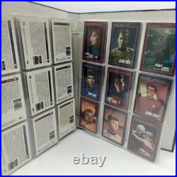 Rare Complete Star Trek + The Next Generation 160 Card Collection Set + Album