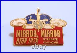 Rare MIRROR MIRROR STAR TREK EPISODE PIN Episode #39 10/6/1967