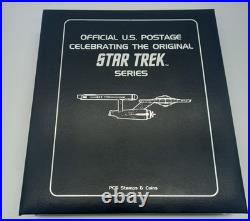 Rare Original Star Trek Complete Full Set Official U. S. Postal Stamp Collection